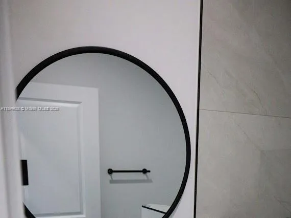 a close view of closet