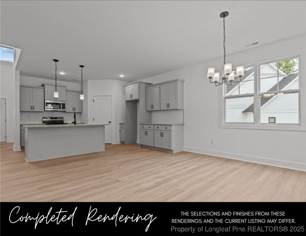 3563 Philippi Church Road Raeford, NC 28376 - Photo 2 of 11 a view of kitchen with refrigerator and window