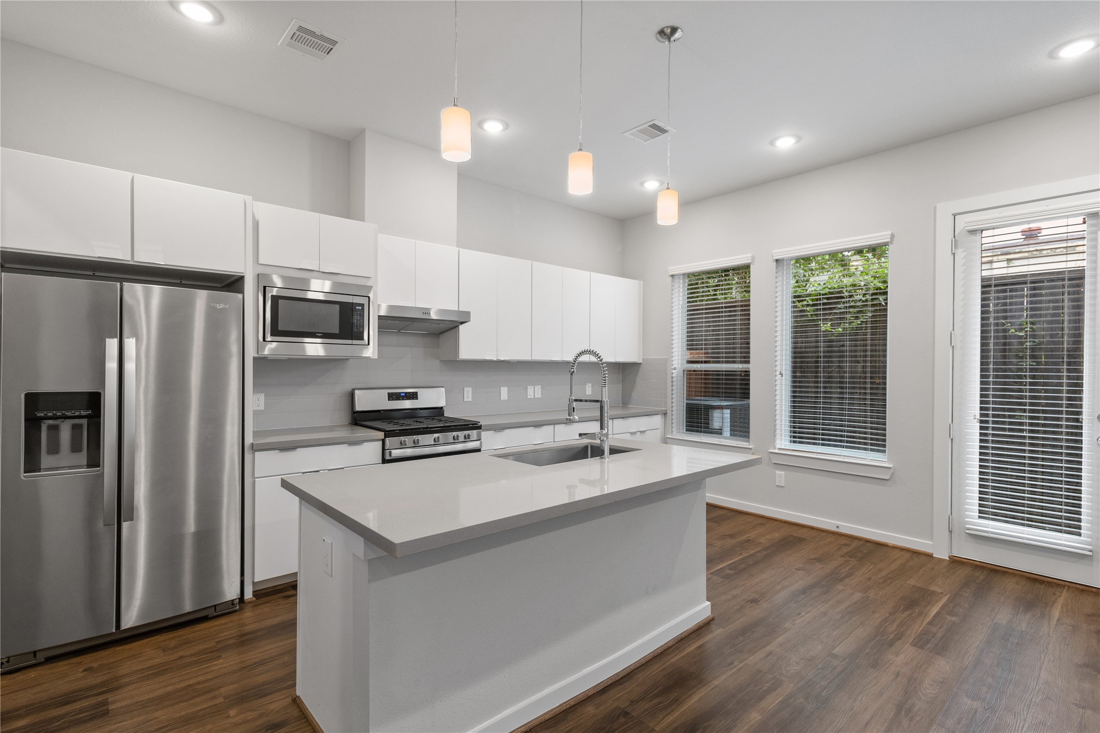 First floor living space.