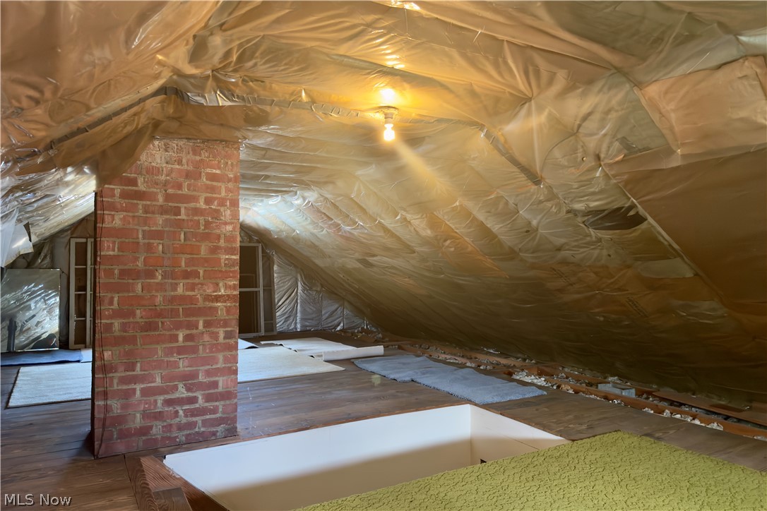 1050 Renfield Road Cleveland Heights, OH 44121 - Photo 41 of 41 View of unfinished attic