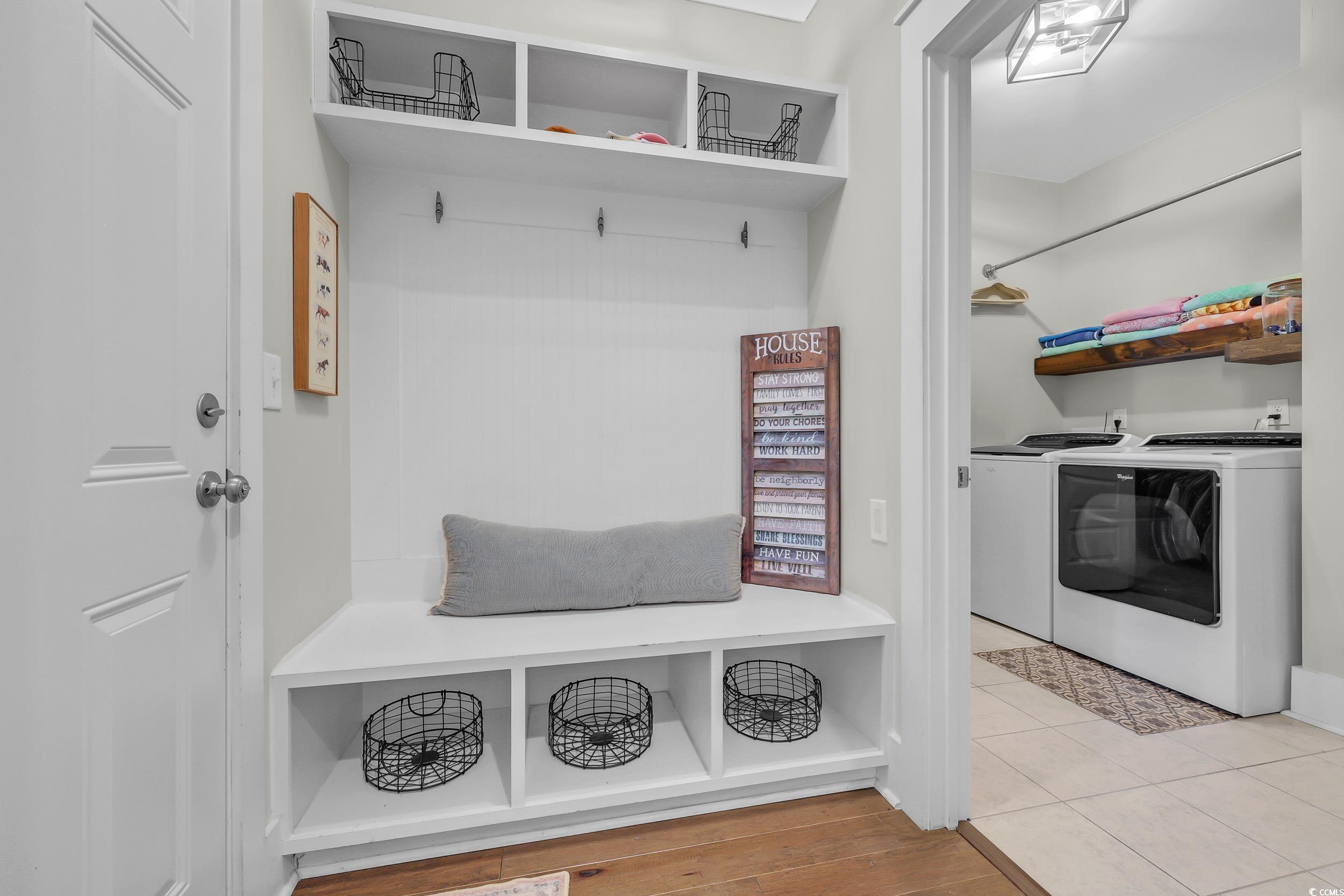 3005 Purity Place Loop Murrells Inlet, SC 29576 - Photo 21 of 36 Mudroom with separate washer and dryer