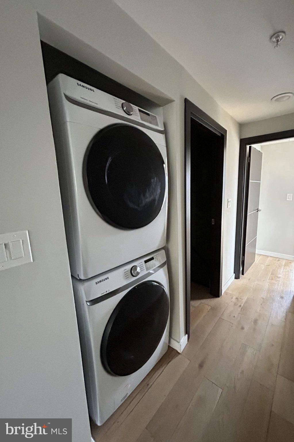 1713 South 2nd Street, Unit B Philadelphia, PA 19148 - Photo 3 of 15 Efficient laundry nook in modern design.