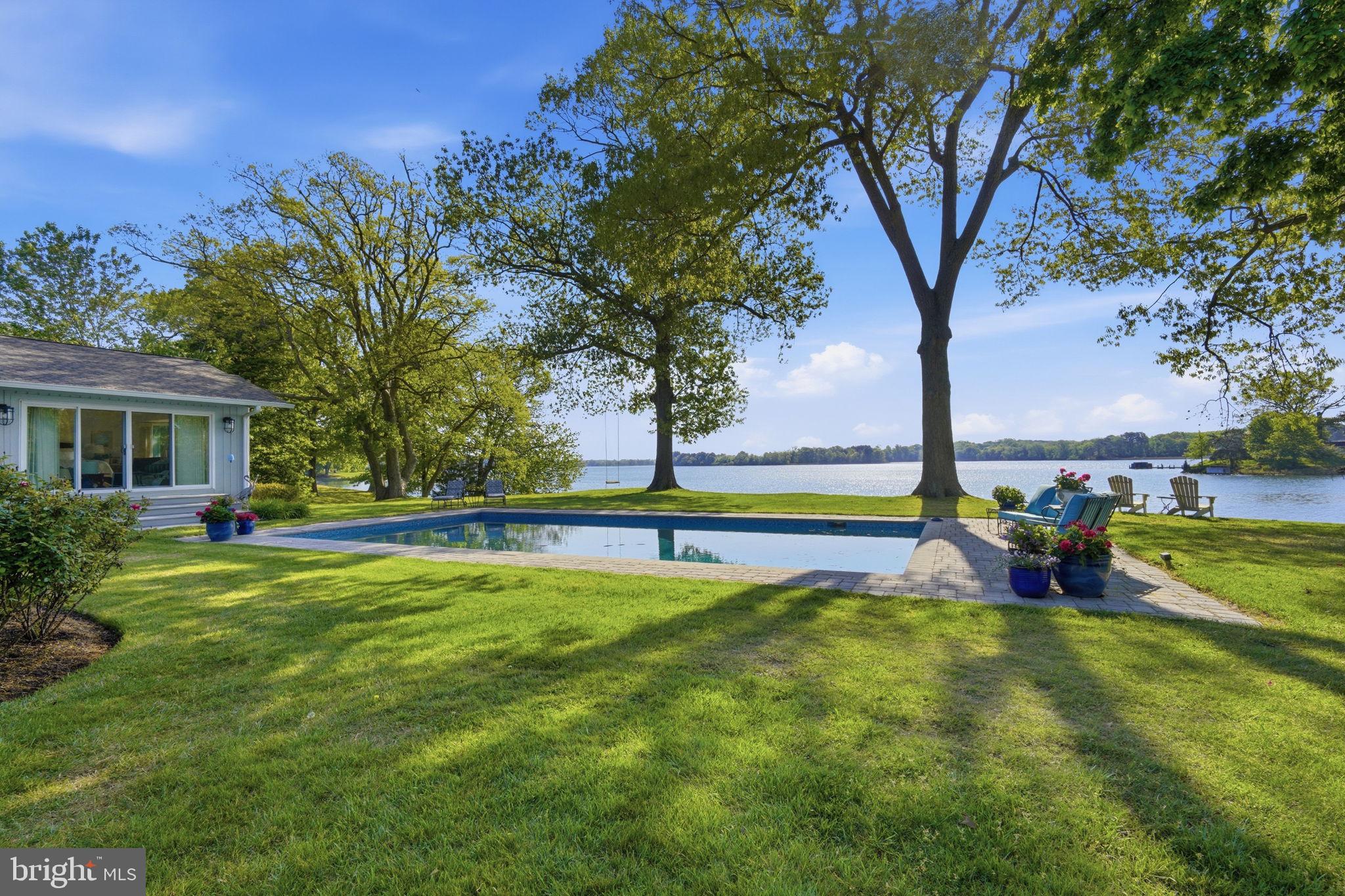 416 Cove Road Queenstown, MD 21658 - Photo 32 of 49 Gunite Pool