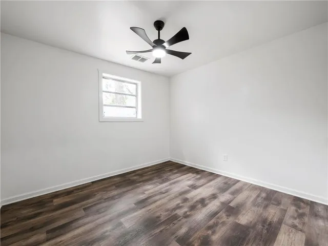 wooden floor in an empty room