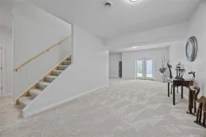 a view of entryway and hall