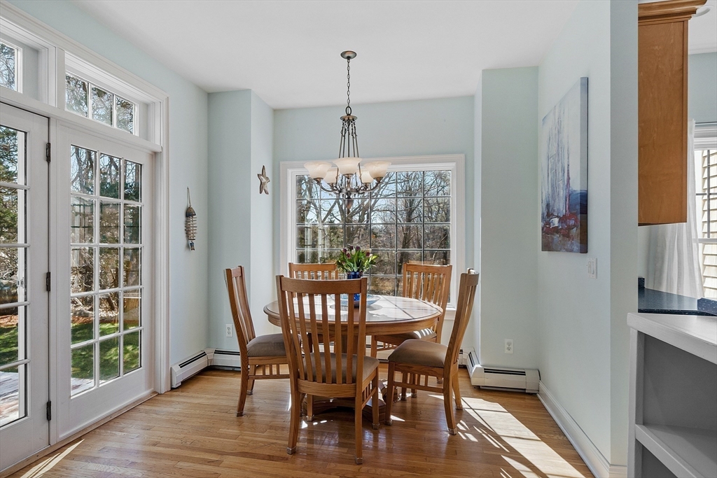 50 Castle View Drive Gloucester, MA 01930 - Photo 18 of 42 a view of a dining room with furniture window and wooden floor
