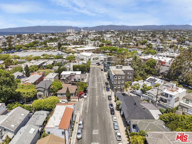 an aerial view of a city with lots of residential buildings