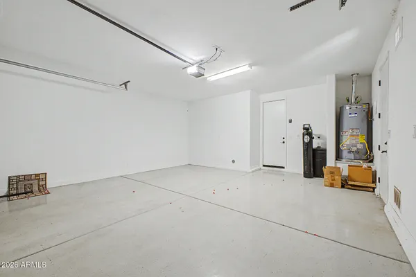 a backyard of a house