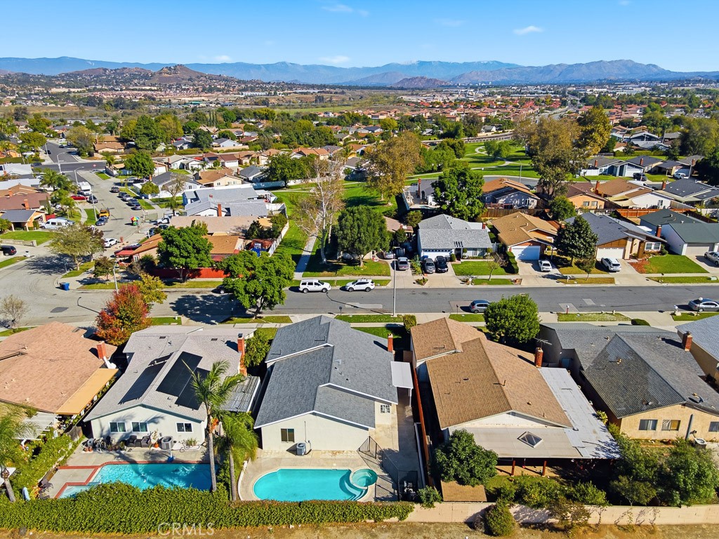 7051 Idyllwild Lane Riverside, CA 92503 - Photo 38 of 40 an aerial view of residential houses with outdoor space