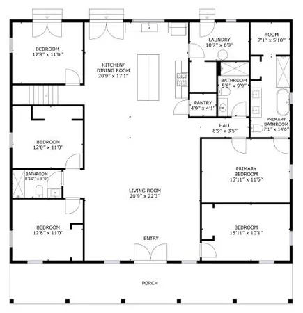 $399,900 | 115 Ridgewood Avenue, Mary Esther, FL 32569