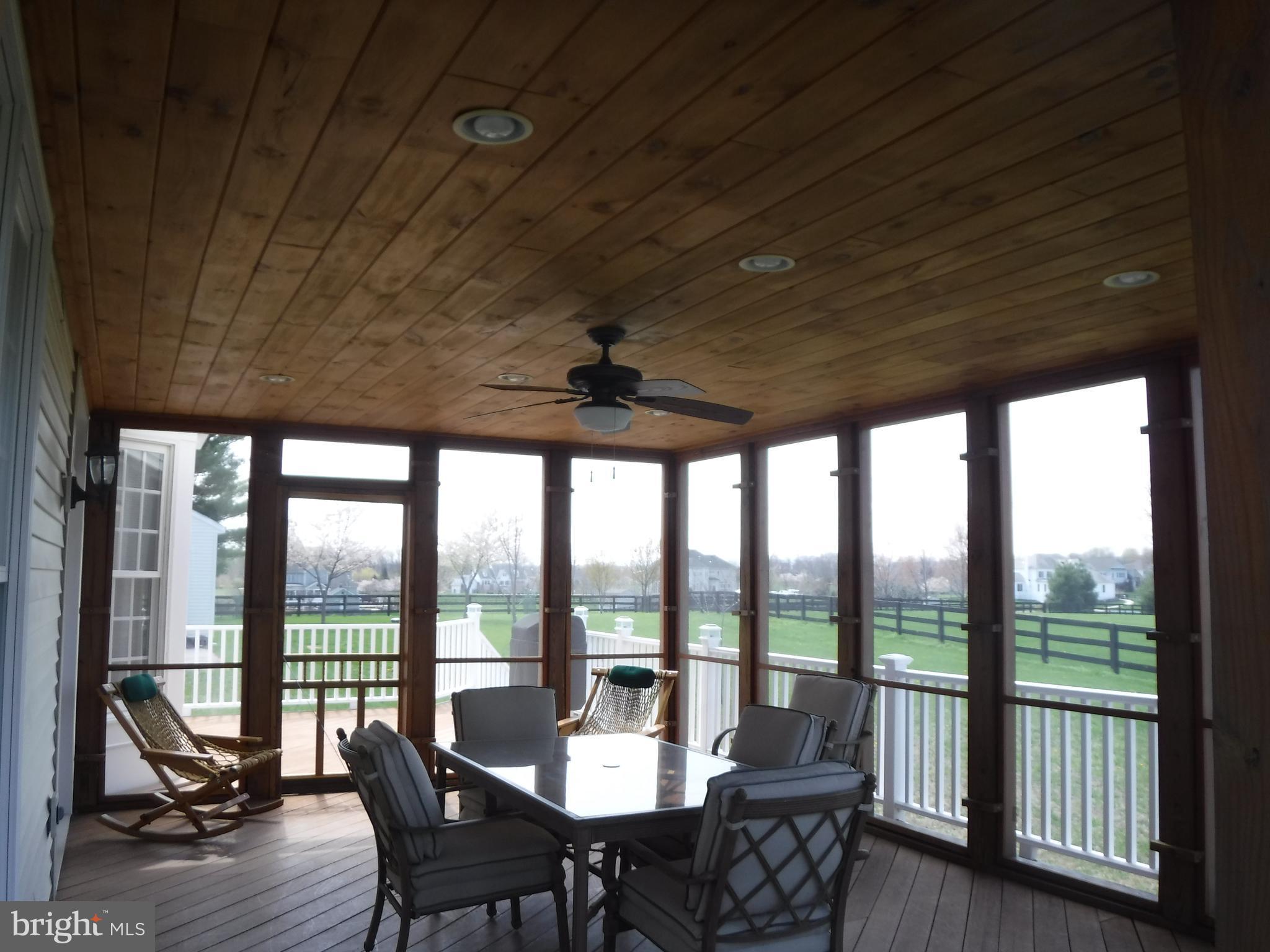 16721 Ivandale Road Hamilton, VA 20158 - Photo 15 of 30 Screen Porch w/recessed lights & fan