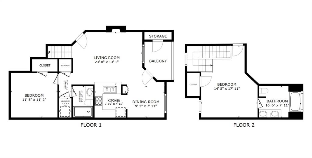 1501 East Interstate 30, Unit 223 Garland, TX 75043 - Photo 8 of 19 a picture of a floor plan