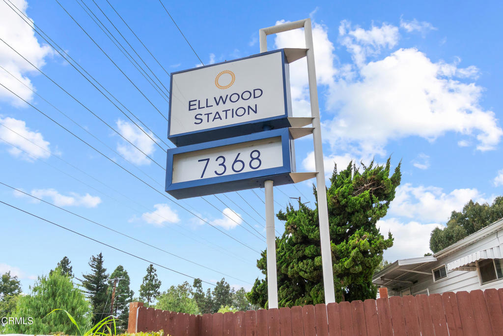 7368 Hollister Avenue, Unit 28 Goleta, CA 93117 - Photo 33 of 33 a sign that is on a wooden wall