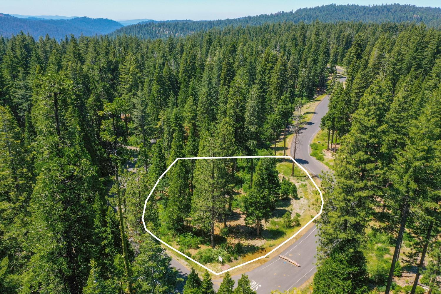 11 Timber Trail Court Arnold, CA 95223 - Photo 7 of 16 a view of a yard with a lake view