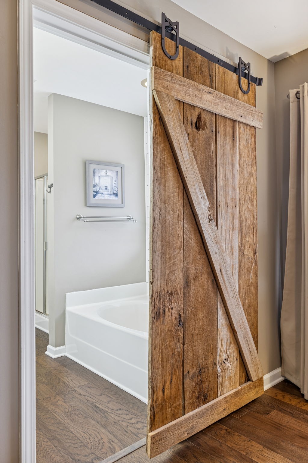 4028 Williford Way Spring Hill, TN 37174 - Photo 50 of 70 a view of staircase with wooden floor and stairs