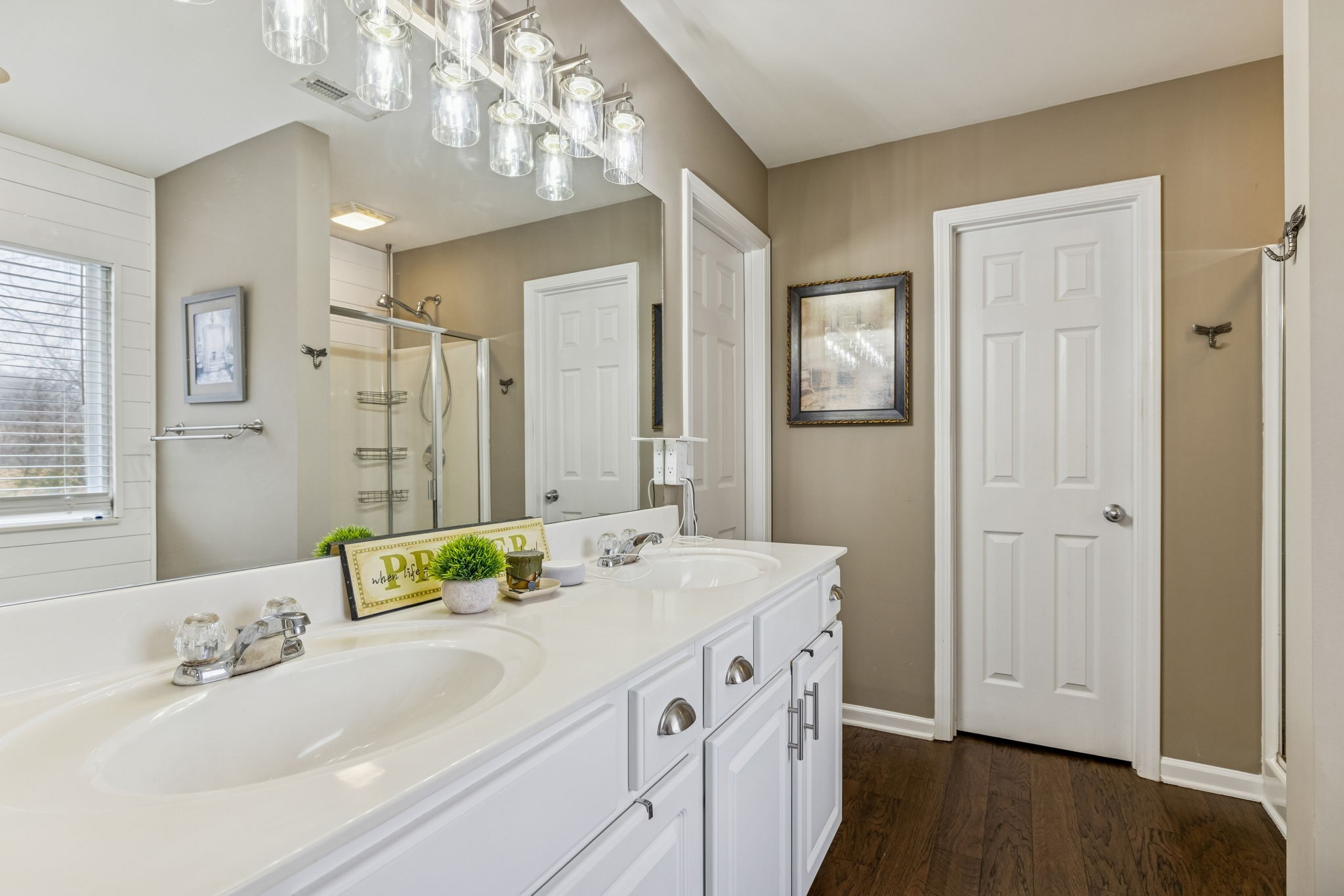 4028 Williford Way Spring Hill, TN 37174 - Photo 52 of 70 a bathroom with a sink a vanity and a mirror