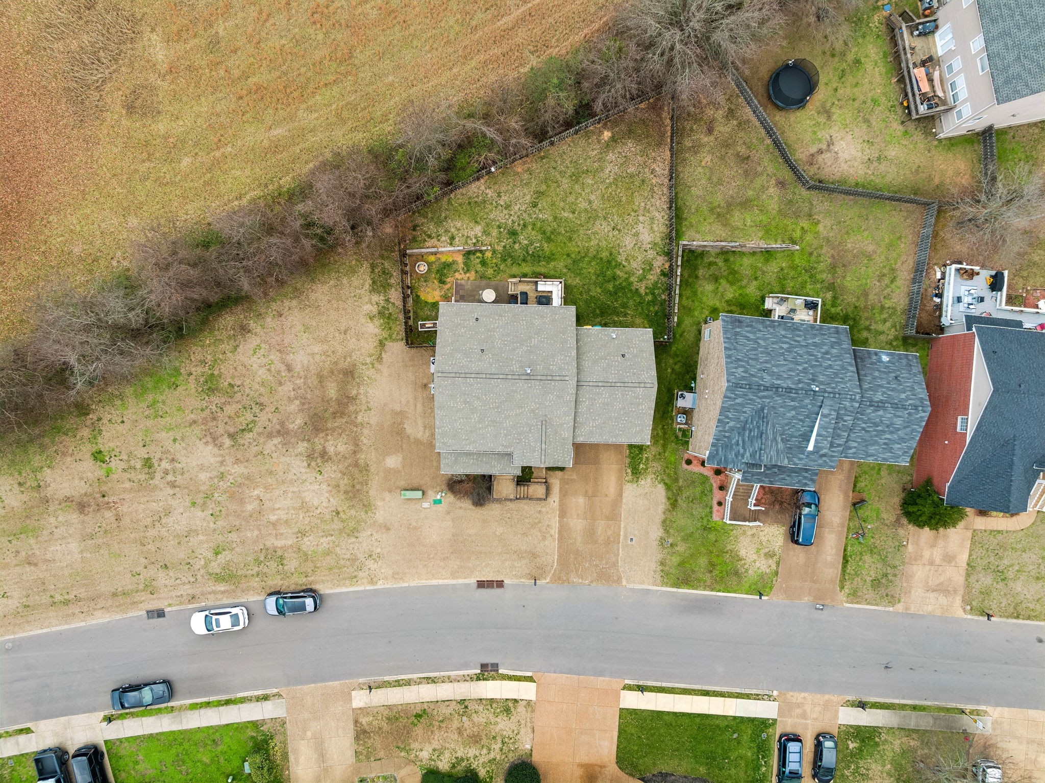 4028 Williford Way Spring Hill, TN 37174 - Photo 67 of 70 an aerial view of residential houses with outdoor space
