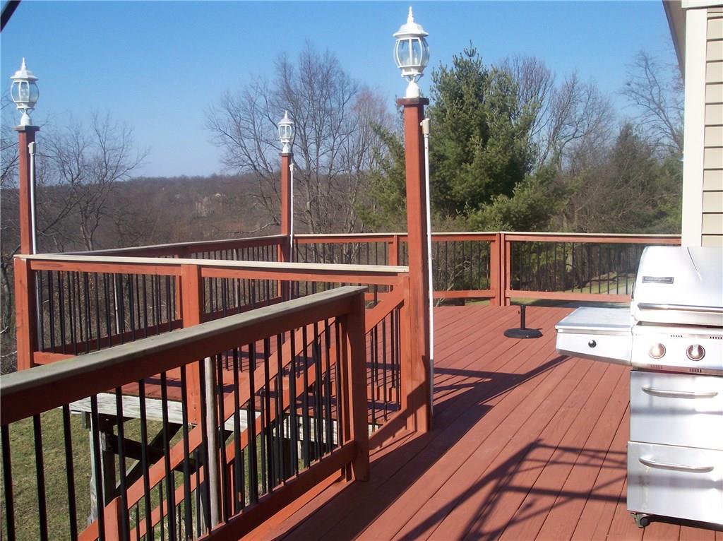 206 Ridgeview Drive Wexford, PA 15090 - Photo 11 of 12 Another view of the Deck and lighting.