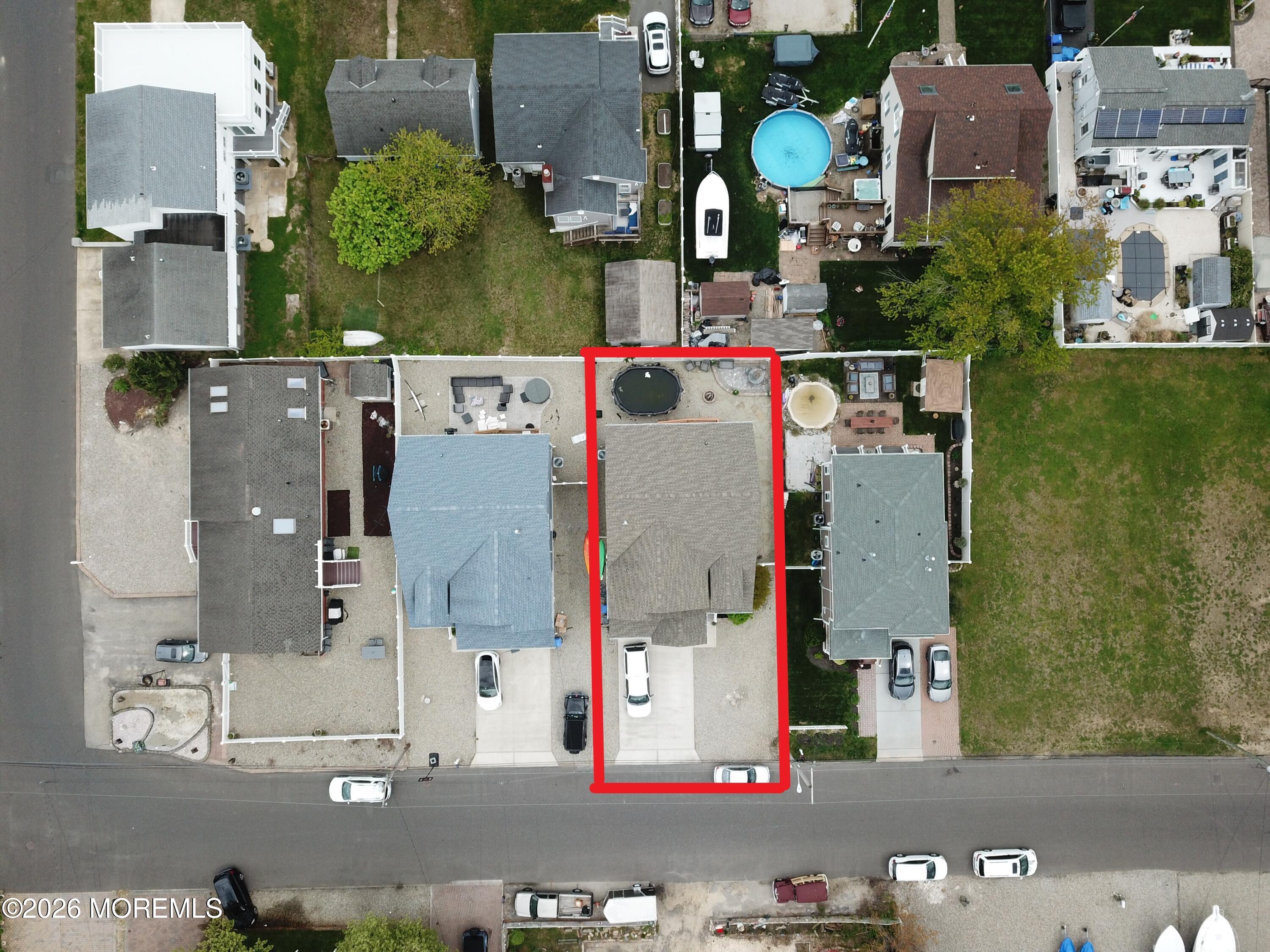 107 Waldron Road Toms River, NJ 08753 - Photo 17 of 20 an aerial view of residential houses with outdoor space and street view