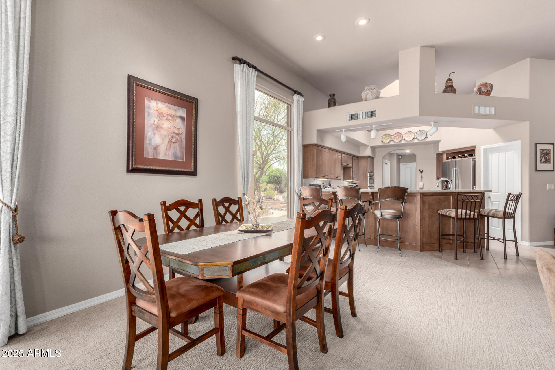 18610 Amarado Circle Rio Verde, AZ 85263 - Photo 15 of 58 a dining area with furniture and window