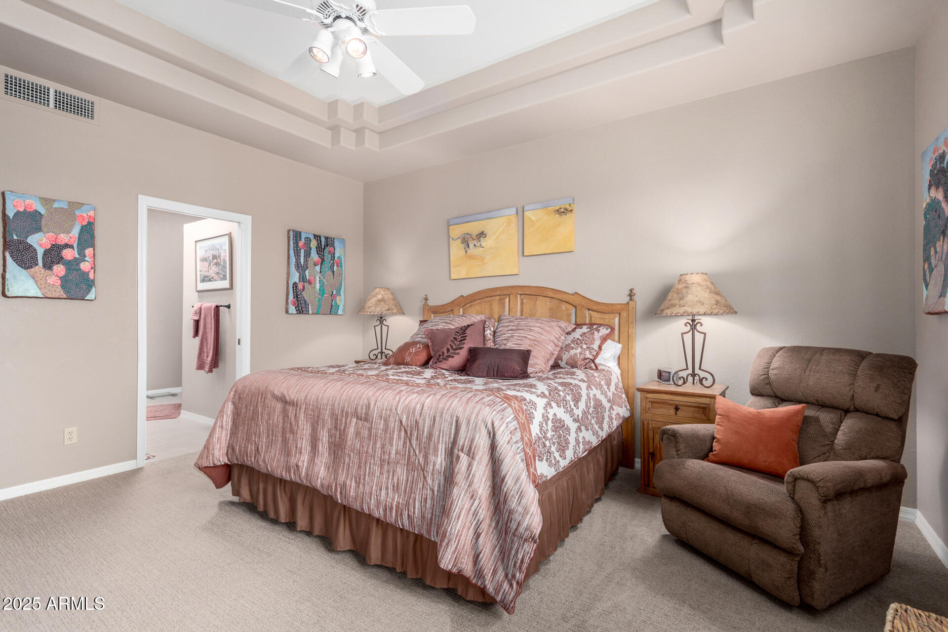 18610 Amarado Circle Rio Verde, AZ 85263 - Photo 23 of 58 a bedroom with a bed and a couch