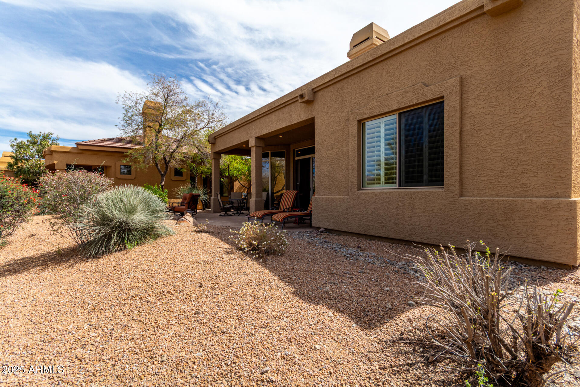 18610 Amarado Circle Rio Verde, AZ 85263 - Photo 44 of 58 a view of a house with a snow in the yard