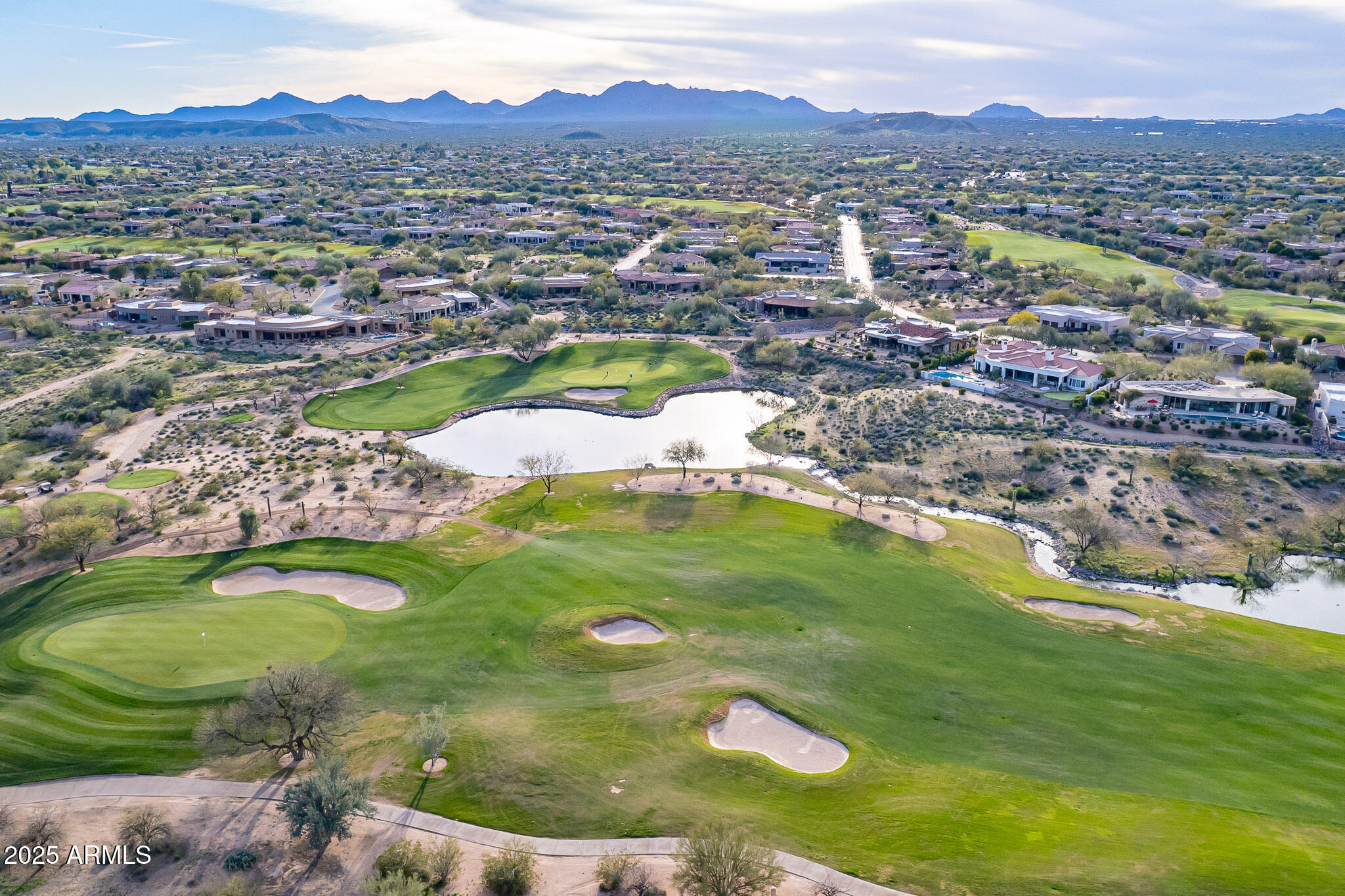 18610 Amarado Circle Rio Verde, AZ 85263 - Photo 57 of 58 a view of a city with mountains in the background