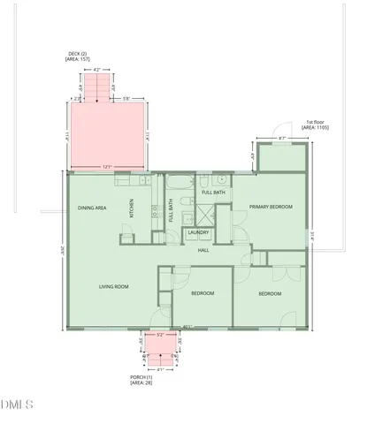 $262,000 | 1932 Ranch Mill Circle, Raleigh, NC 27610