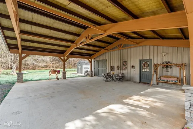 a view of a car parking garage