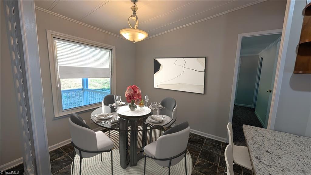 1145 Spencer Orchard Road Walnut Cove, NC 27052 - Photo 18 of 50 virtually staged as a breakfast nook