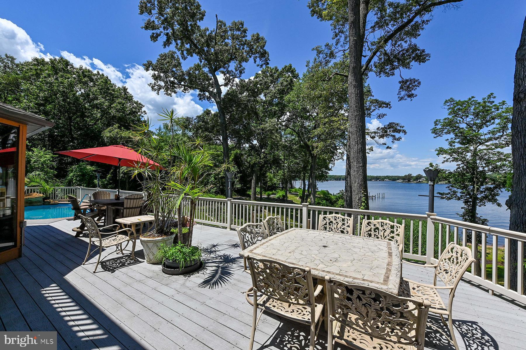 342 Hunner Road Pasadena, MD 21122 - Photo 23 of 67 Step out to the spacious deck