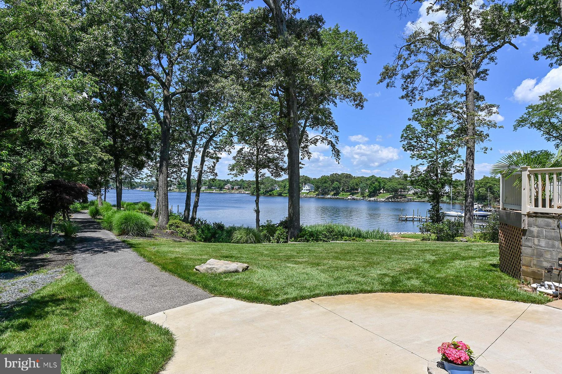 342 Hunner Road Pasadena, MD 21122 - Photo 55 of 67 Patio facing the water