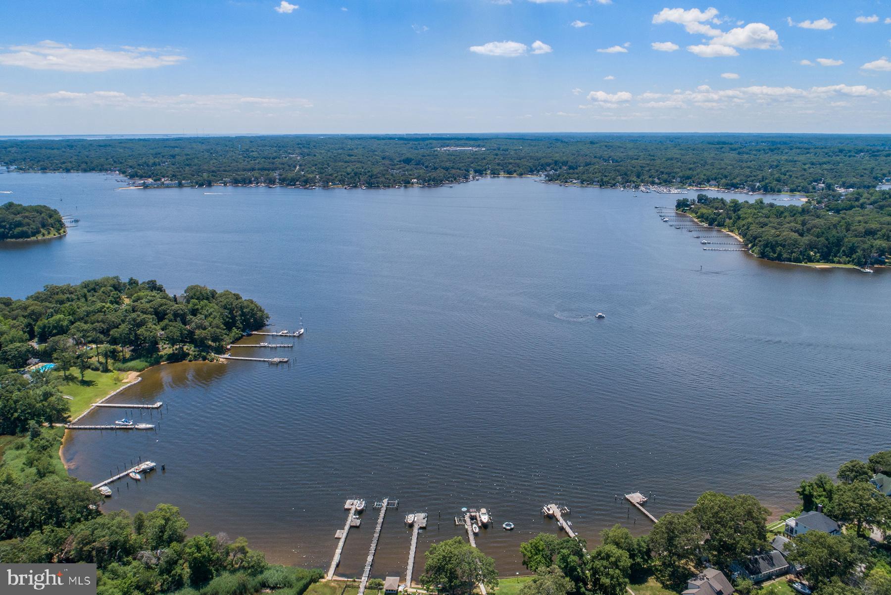 342 Hunner Road Pasadena, MD 21122 - Photo 9 of 67 View out of Swan Cove and across the Magothy