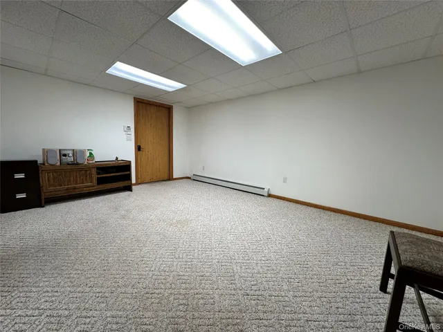 a view of a livingroom with furniture