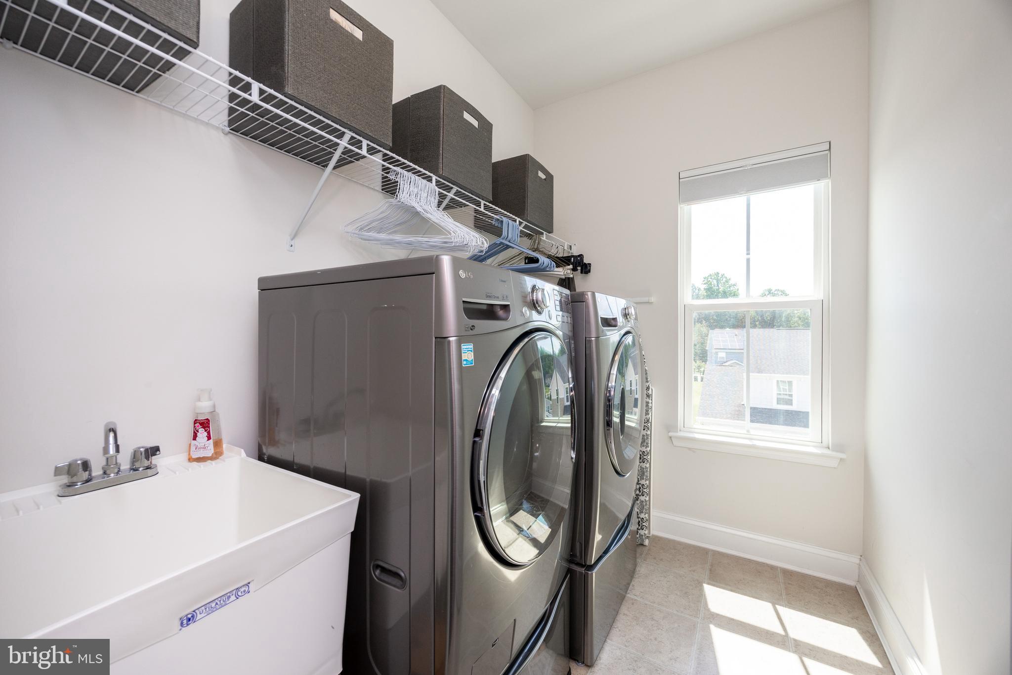 2016 Stargazers Road Coatesville, PA 19320 - Photo 23 of 40 Laundry with sink, 3rd Floor