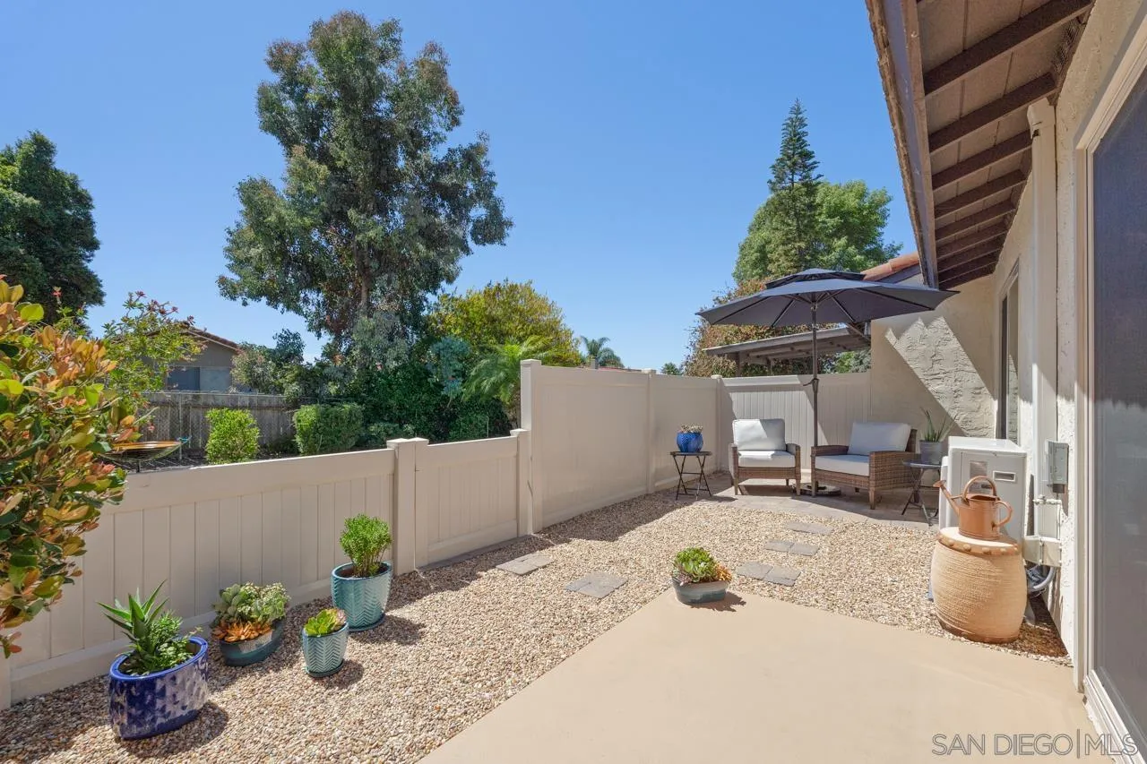 1628 Forestdale Drive Encinitas, CA 92024 - Photo 27 of 39 a view of a backyard with sitting area