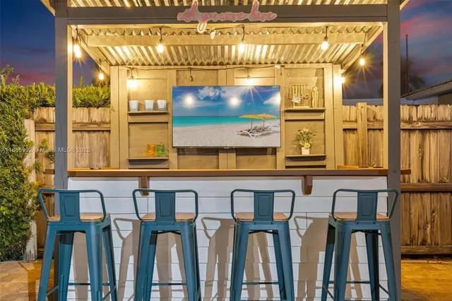 a front view of a building with glass door and glass door