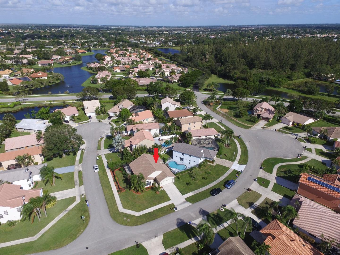 10297 Islander Drive Boca Raton, FL 33498 - Photo 2 of 30 Aerial View