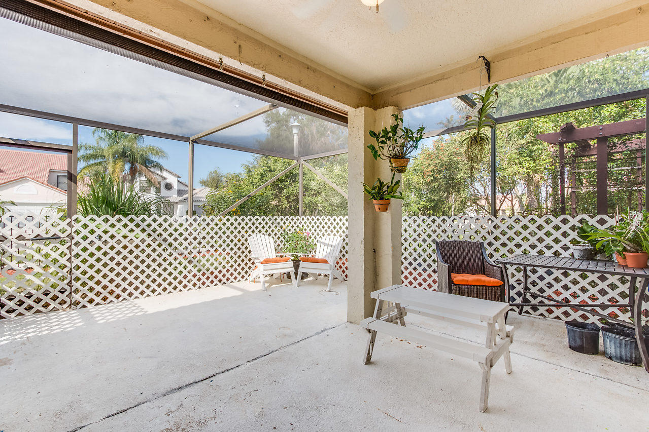 10297 Islander Drive Boca Raton, FL 33498 - Photo 22 of 30 Covered Lanai