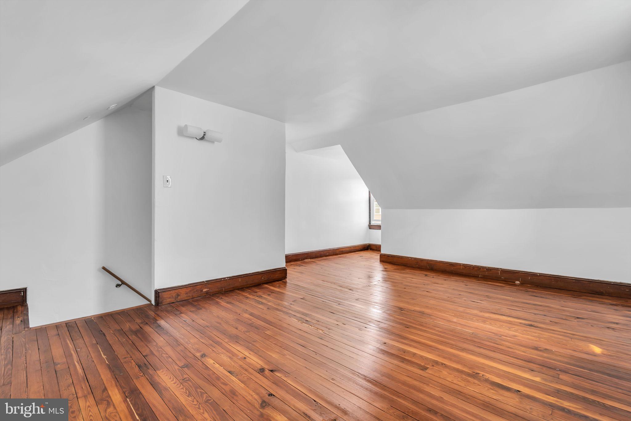 110 Delaware Avenue Riverside, NJ 08075 - Photo 20 of 25 Spacious attic with charming wood floors.