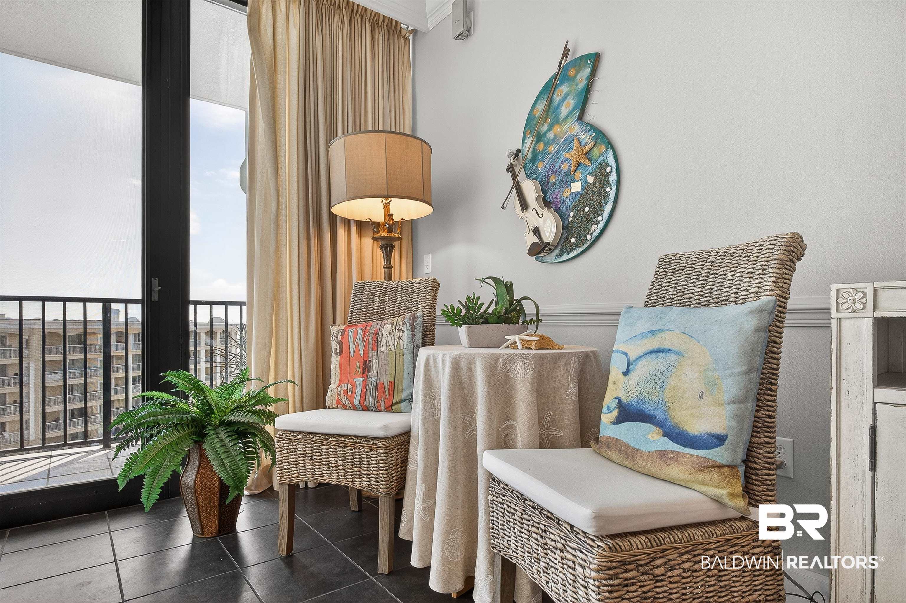 27582 Canal Road, Unit 2507 Orange Beach, AL 36561 - Photo 18 of 75 Living area with tile patterned floors