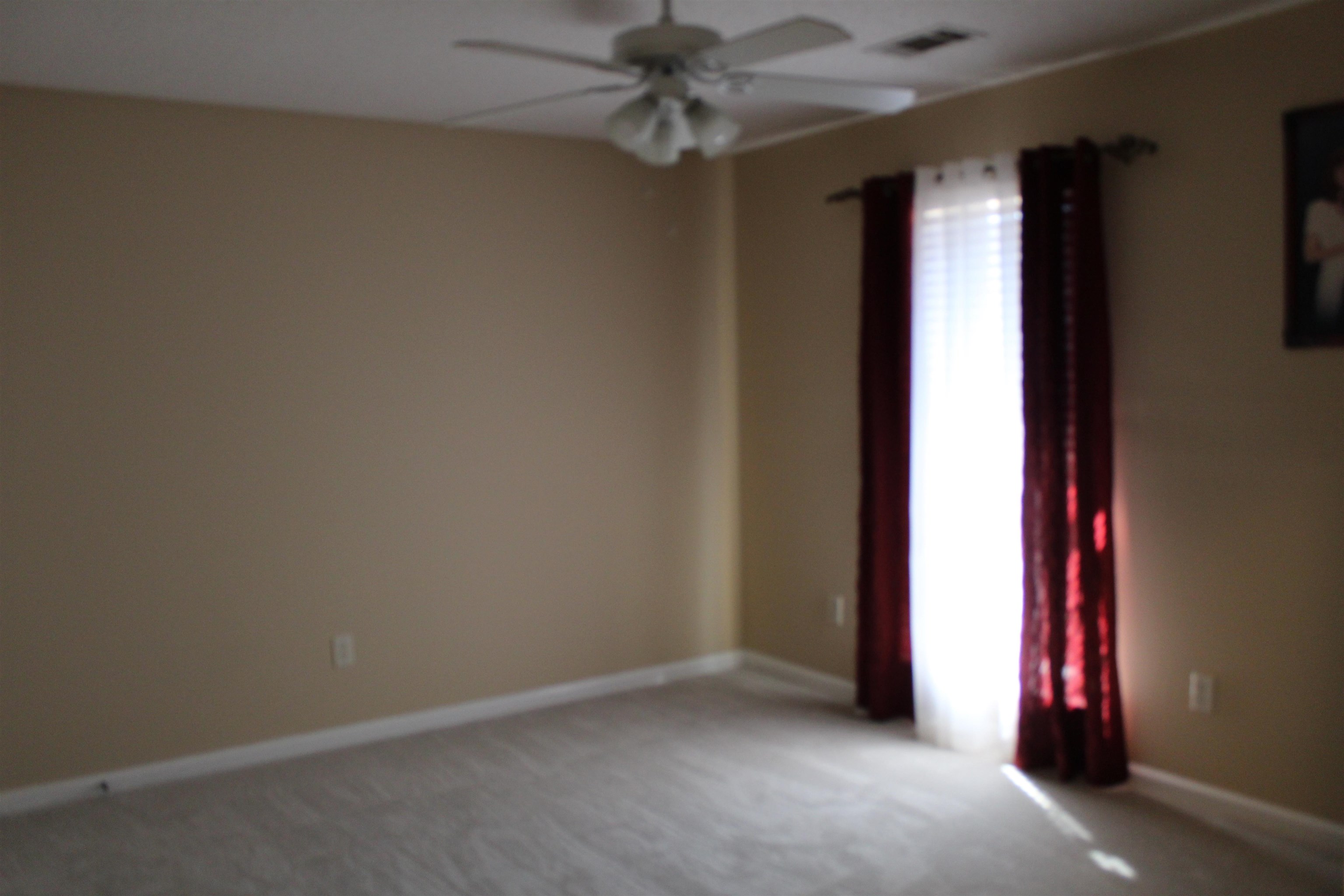 6442 Bending River Road Bartlett, TN 38135 - Photo 17 of 21 an empty room with a ceiling fan and window