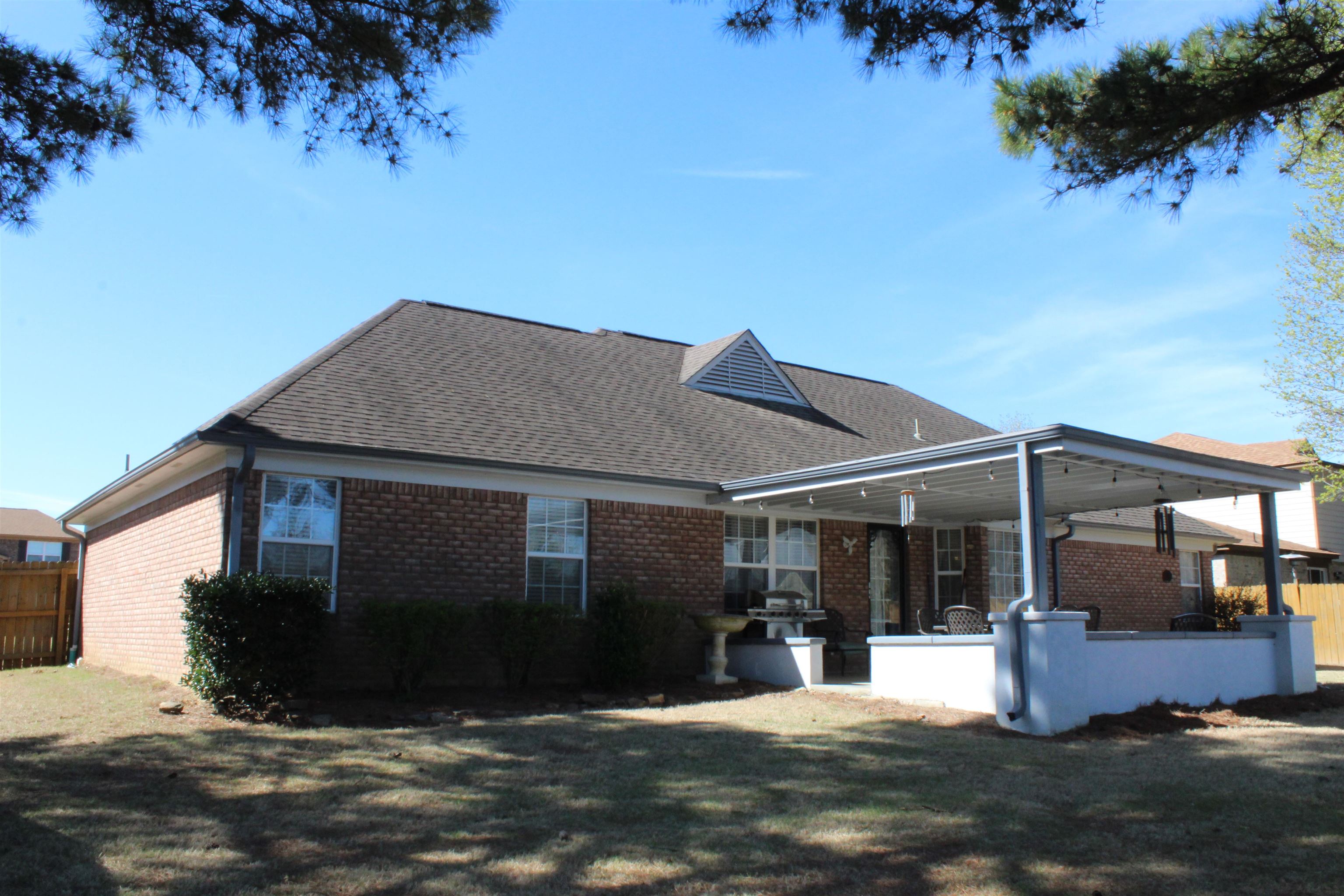 6442 Bending River Road Bartlett, TN 38135 - Photo 20 of 21 a view of a house with a yard