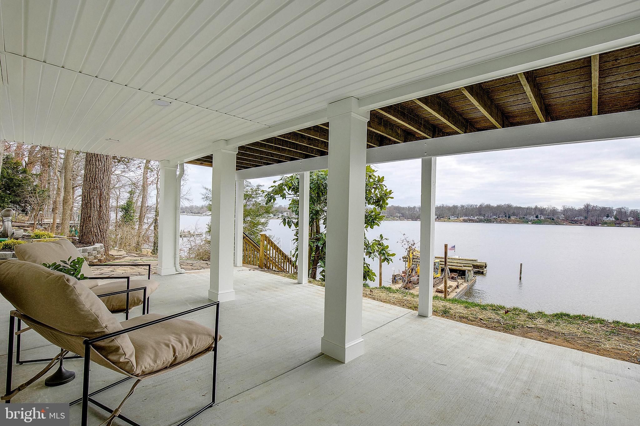 3002 Valley View Road Annapolis, MD 21401 - Photo 29 of 34 View from the Lower Patio Rec Room