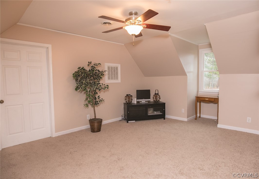 11631 Beach Road Chesterfield, VA 23838 - Photo 9 of 49 a view of workspace with furniture and a ceiling fan