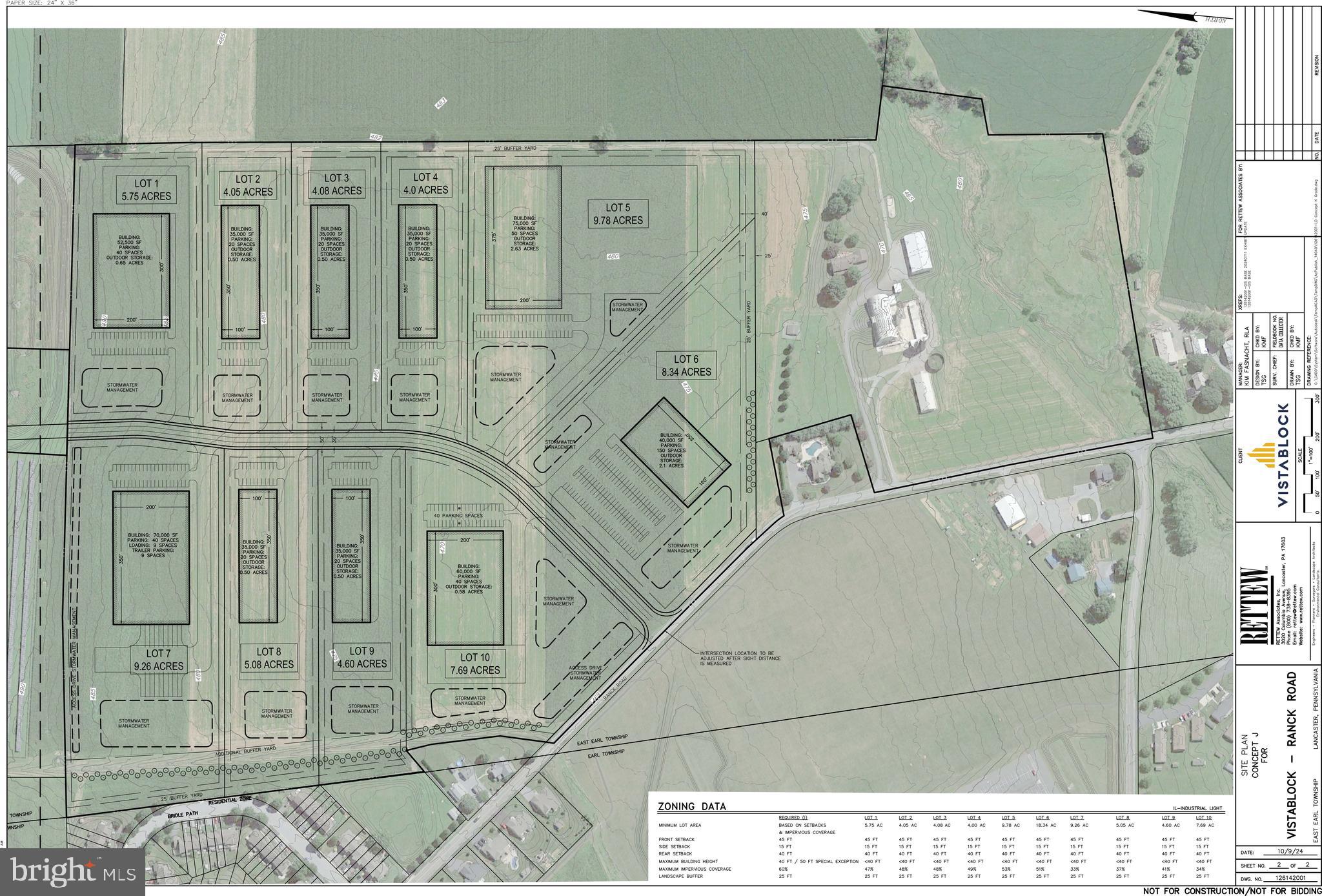 Site Plan of Lots