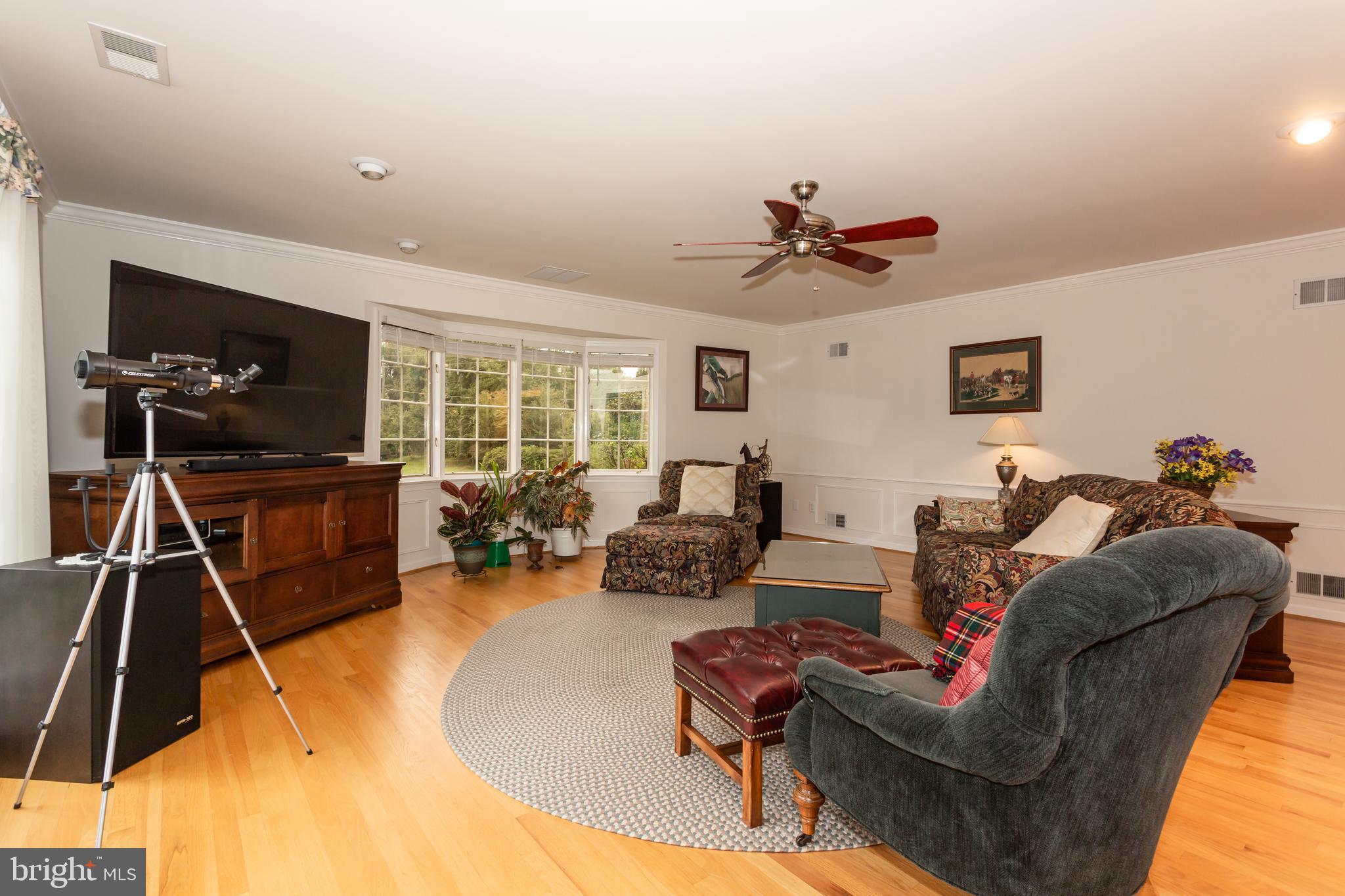 6401 Stallion Road Clifton, VA 20124 - Photo 20 of 67 Comfortable Family Room With Balcony Views