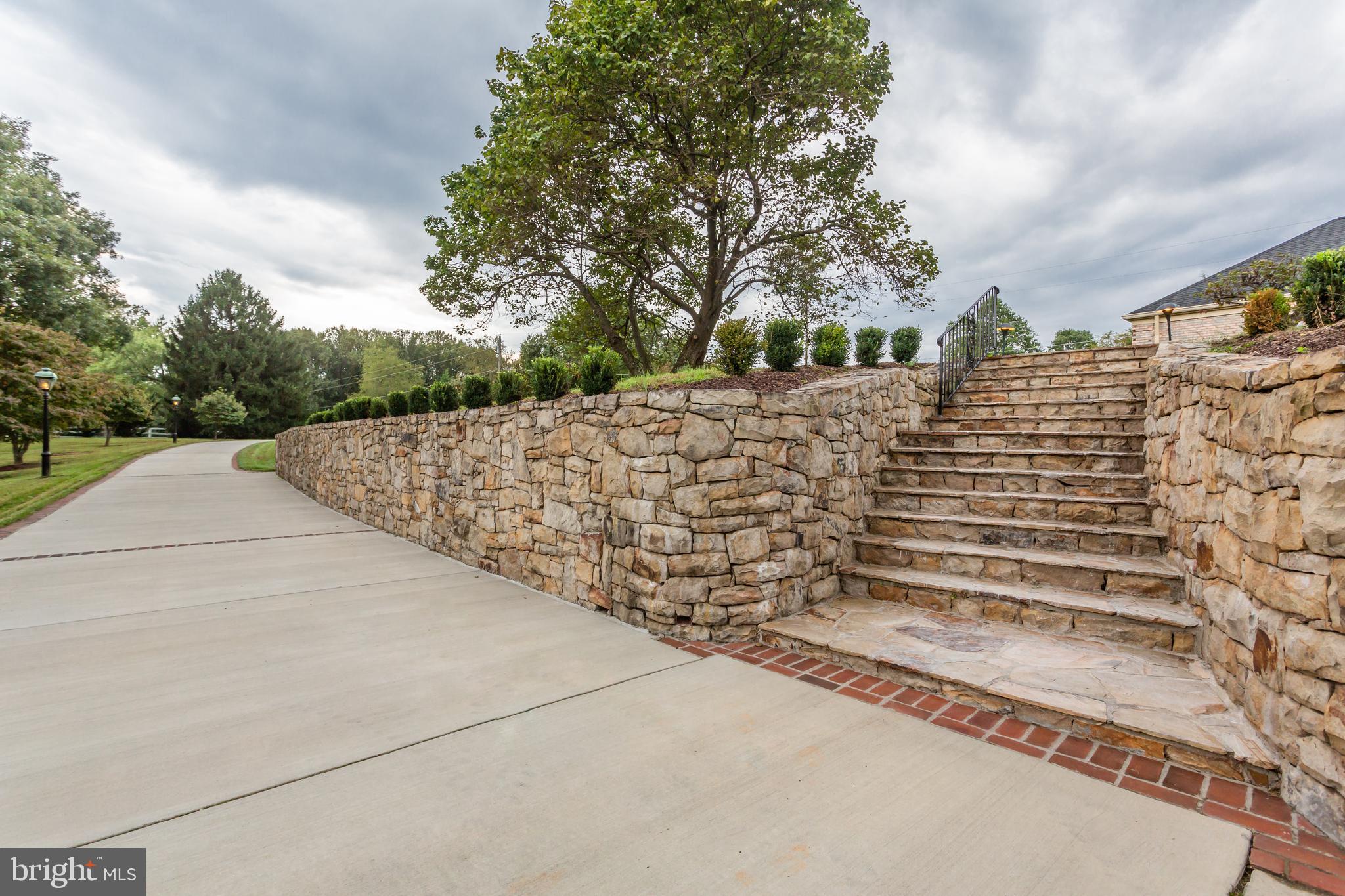 6401 Stallion Road Clifton, VA 20124 - Photo 5 of 67 Extensive Stone Hard Scape And Stairs
