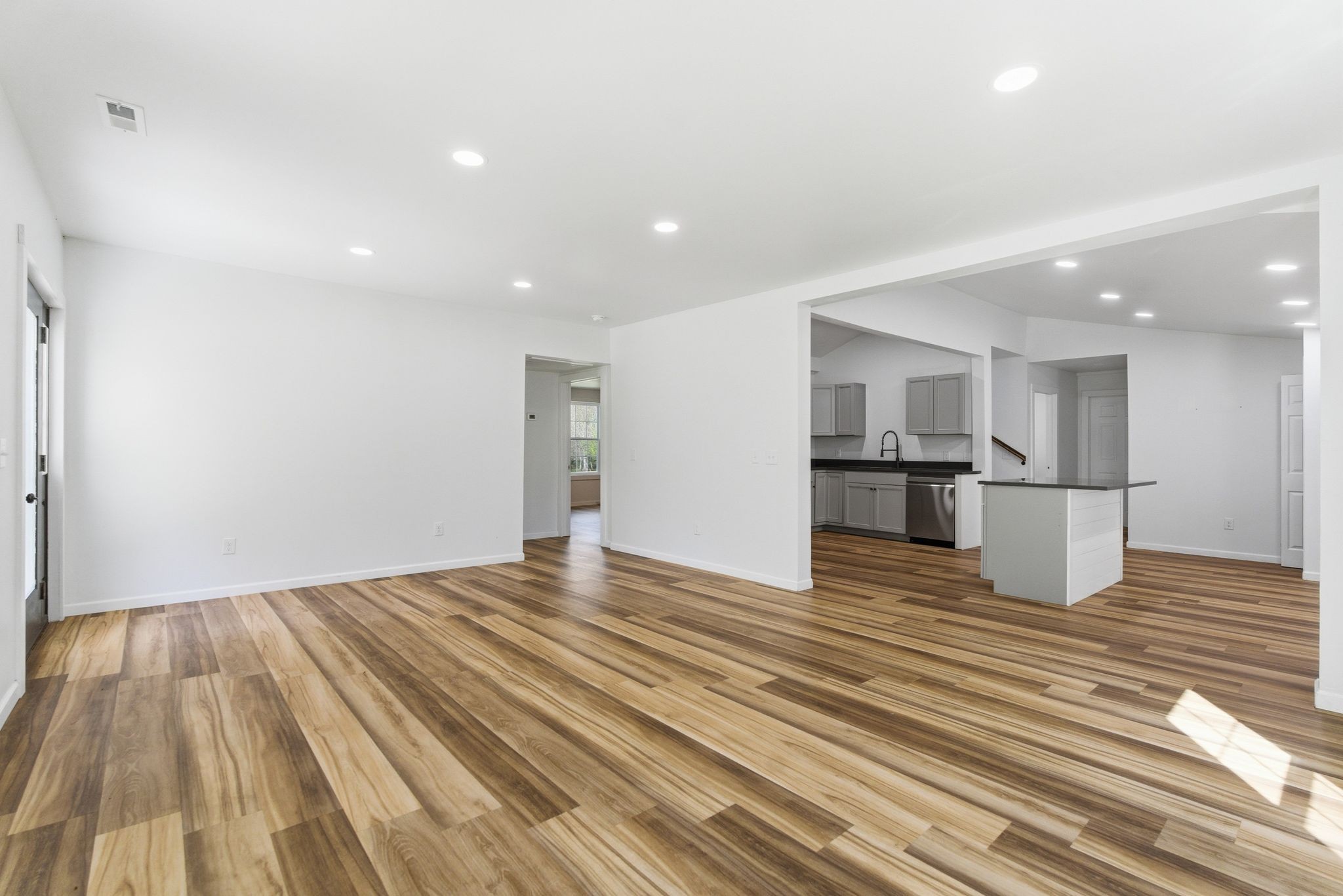 2635 McBrides Branch Road Beechgrove, TN 37018 - Photo 10 of 48 a view of kitchen with wooden floor