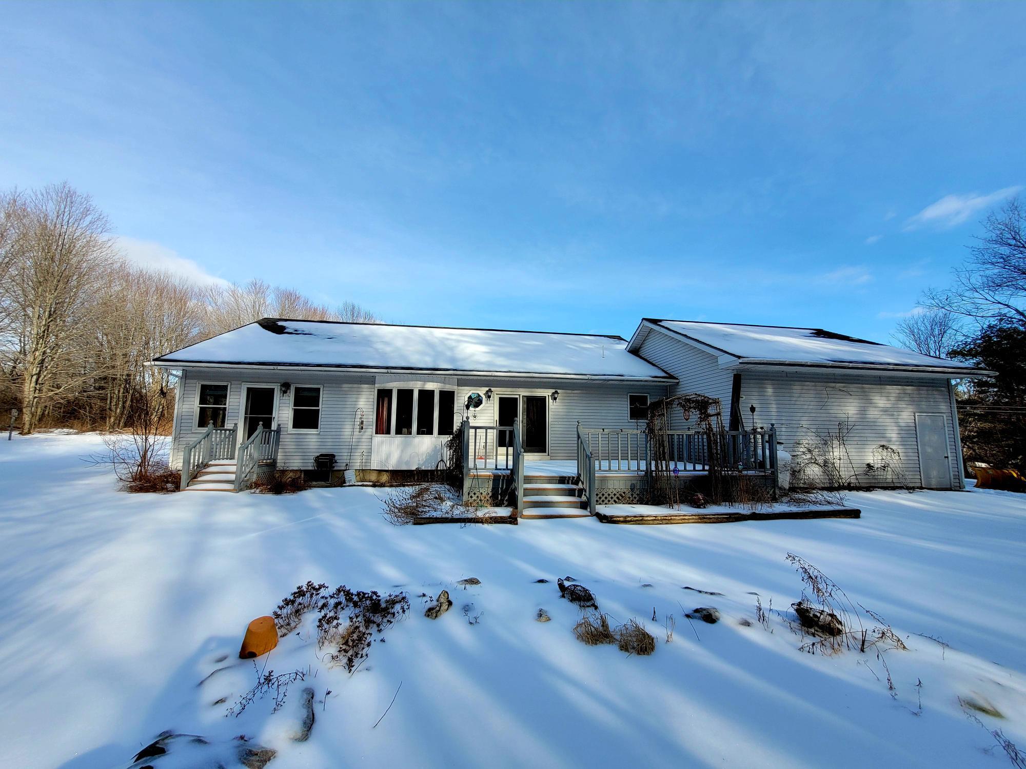 265 Norridgewock Road Fairfield, ME 04937 - Photo 13 of 50 Back side & deck